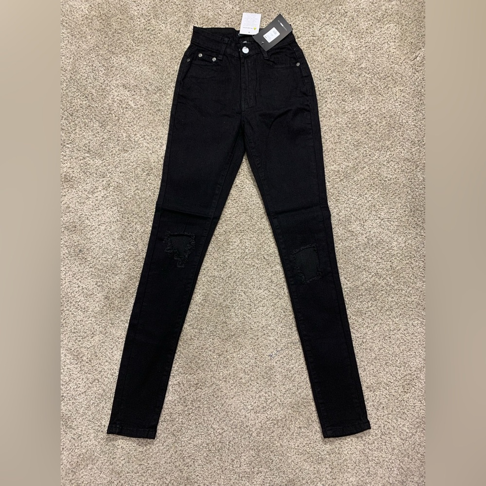 COPY - Distracted High Raise Skinny Jeans Nova